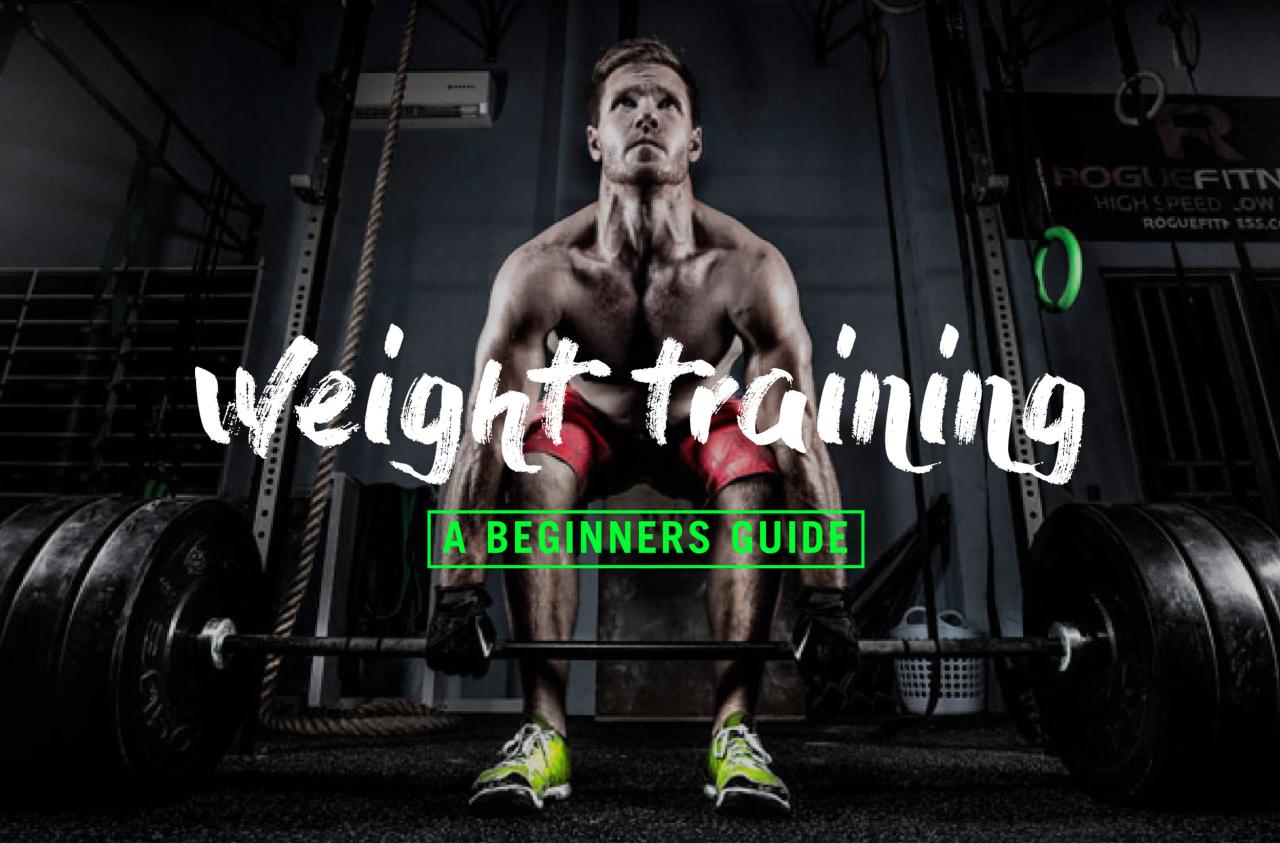 Weight training program for building muscle and toning