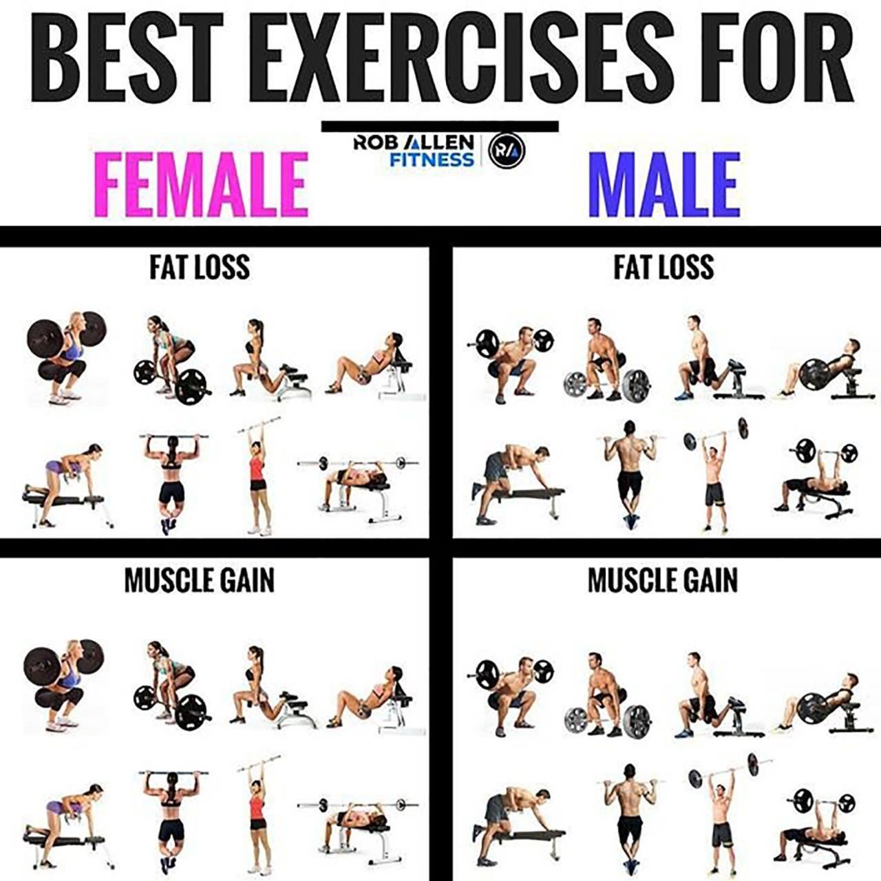 The most effective resistance training exercises for weight loss