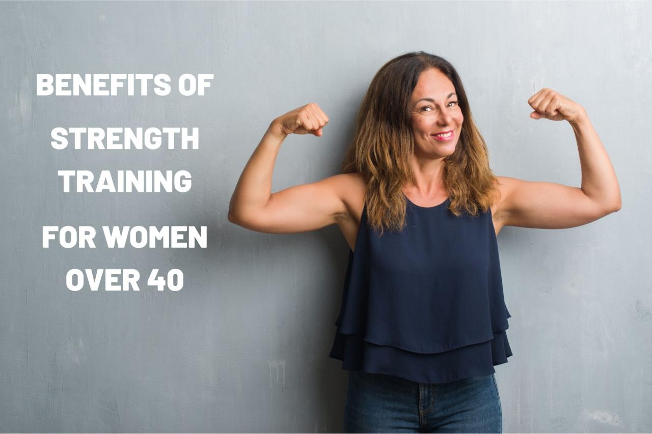 Comprehensive strength building program for women over 40