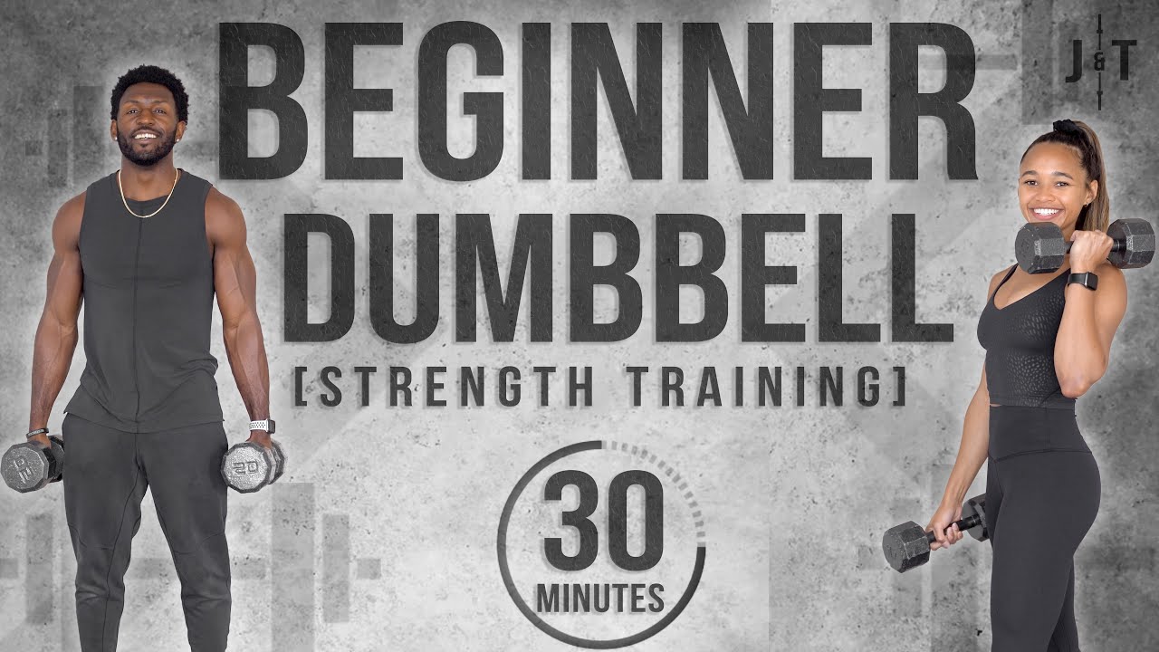 The best strength training program for beginners with dumbbells