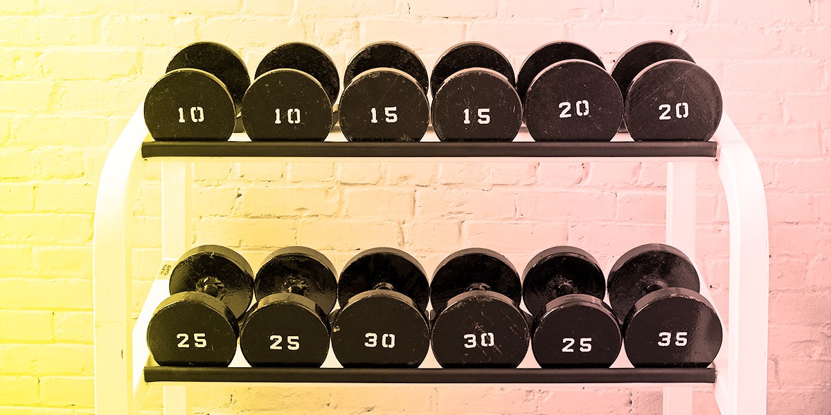 Finding the right weights for lifting for beginners