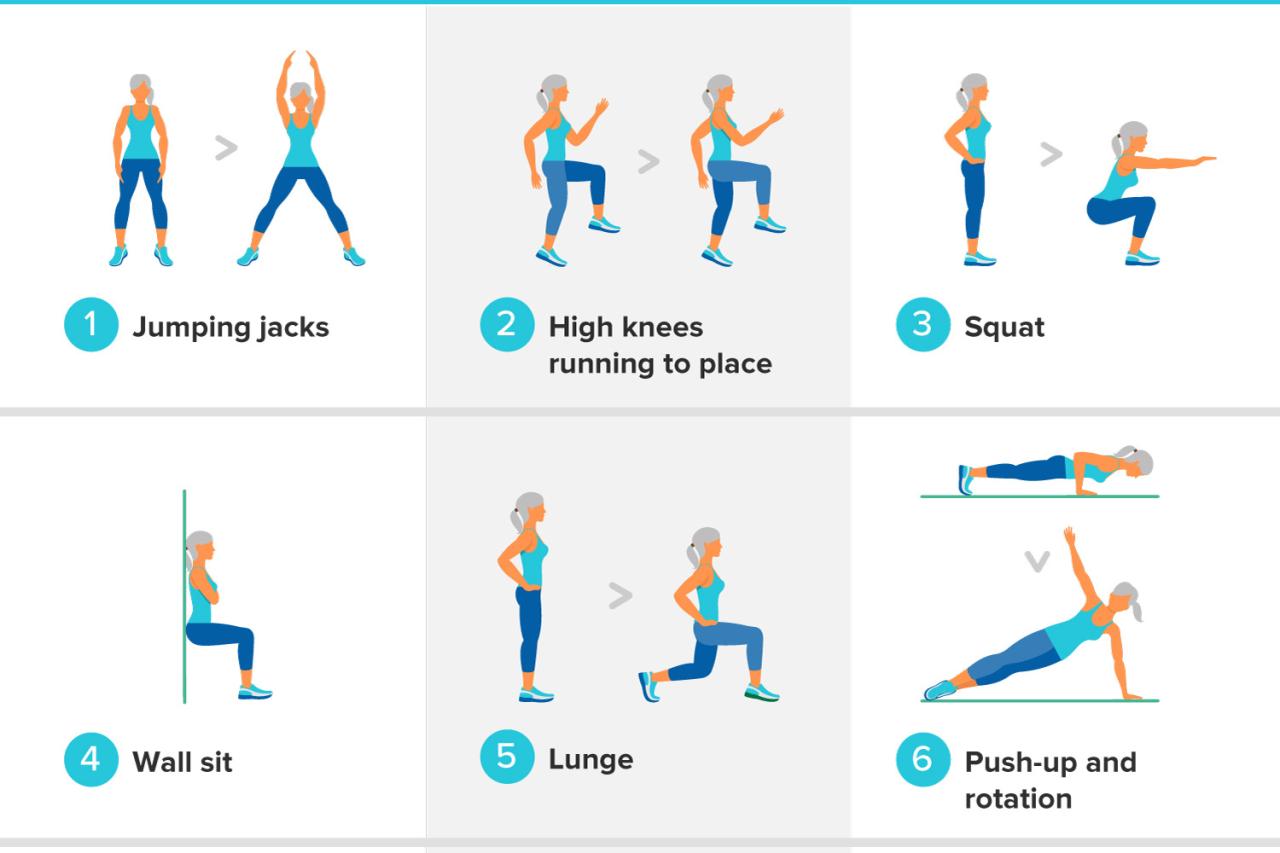 Simple strength training exercises for beginners at home